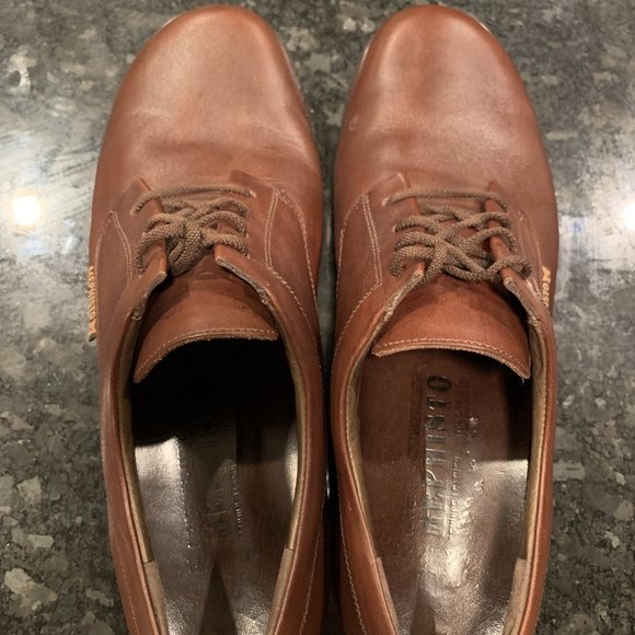 Mephisto Men's Brown Leather Shoes - Picture 3 of 4